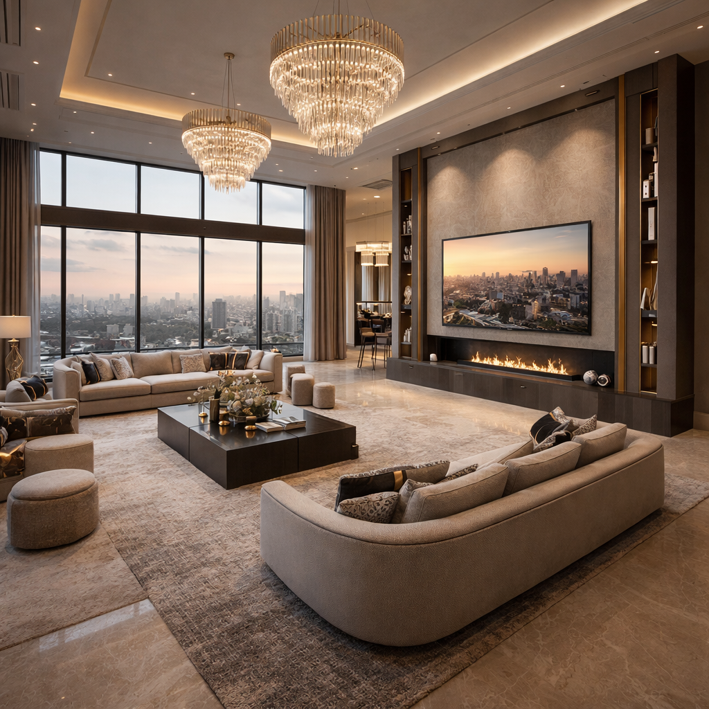 The Skyline Crown – 5 Bedroom Ultra-Luxury Penthouse